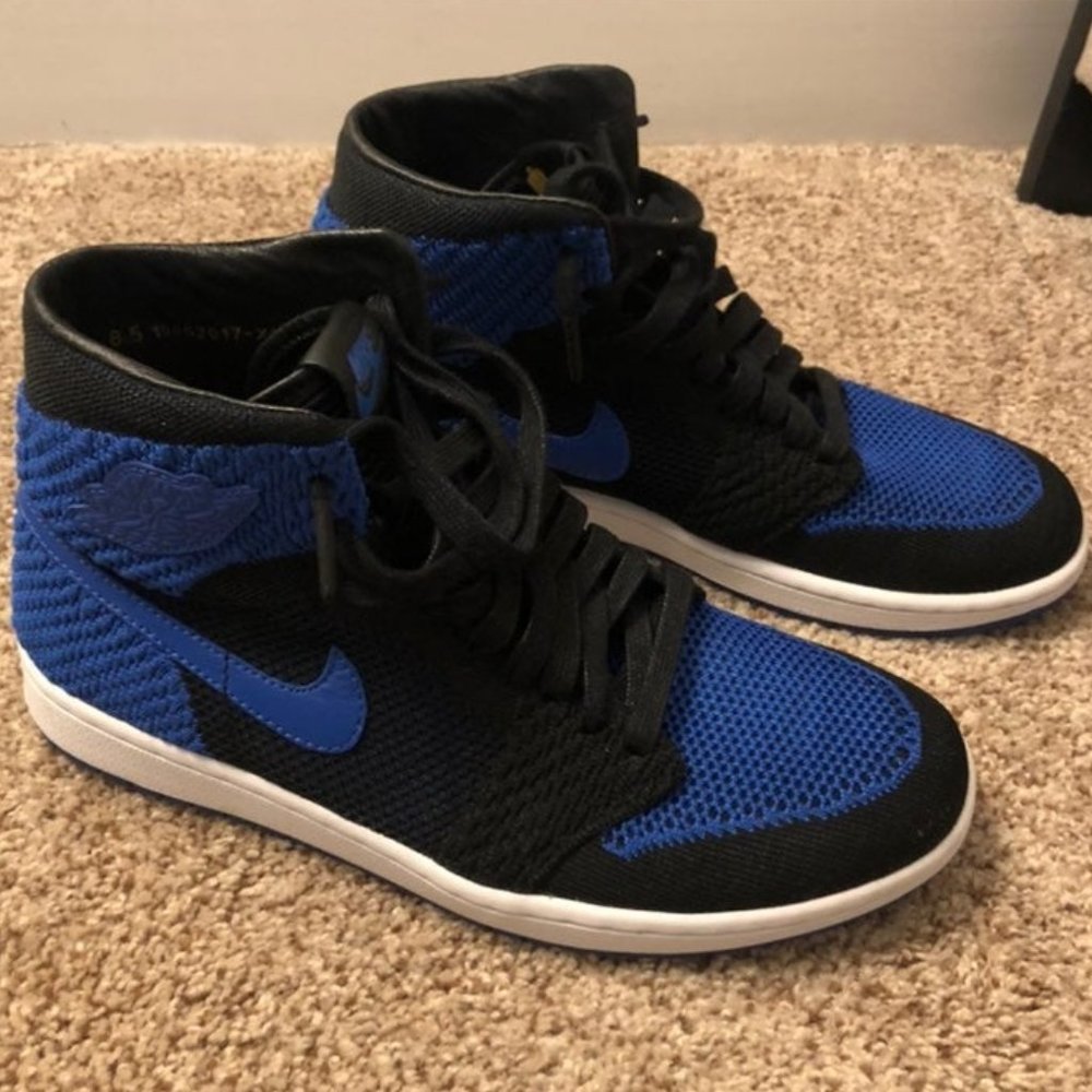 Jordan 1 Retro High Flyknit Royal